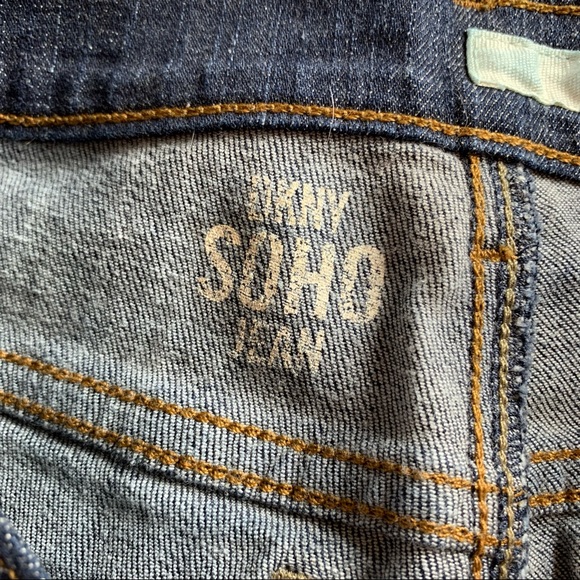 DKNY Soho Jeans Dark Wash Size 4 Regular - Picture 6 of 6